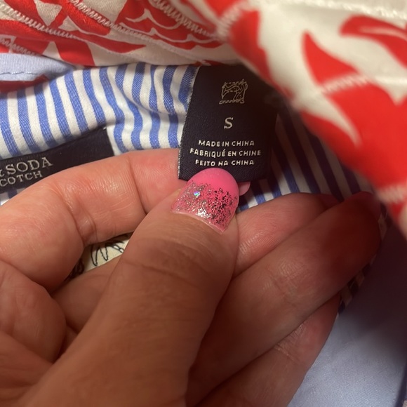 Scotch & Soda Aloha Print Quilted Resort Jacket - Picture 5 of 13